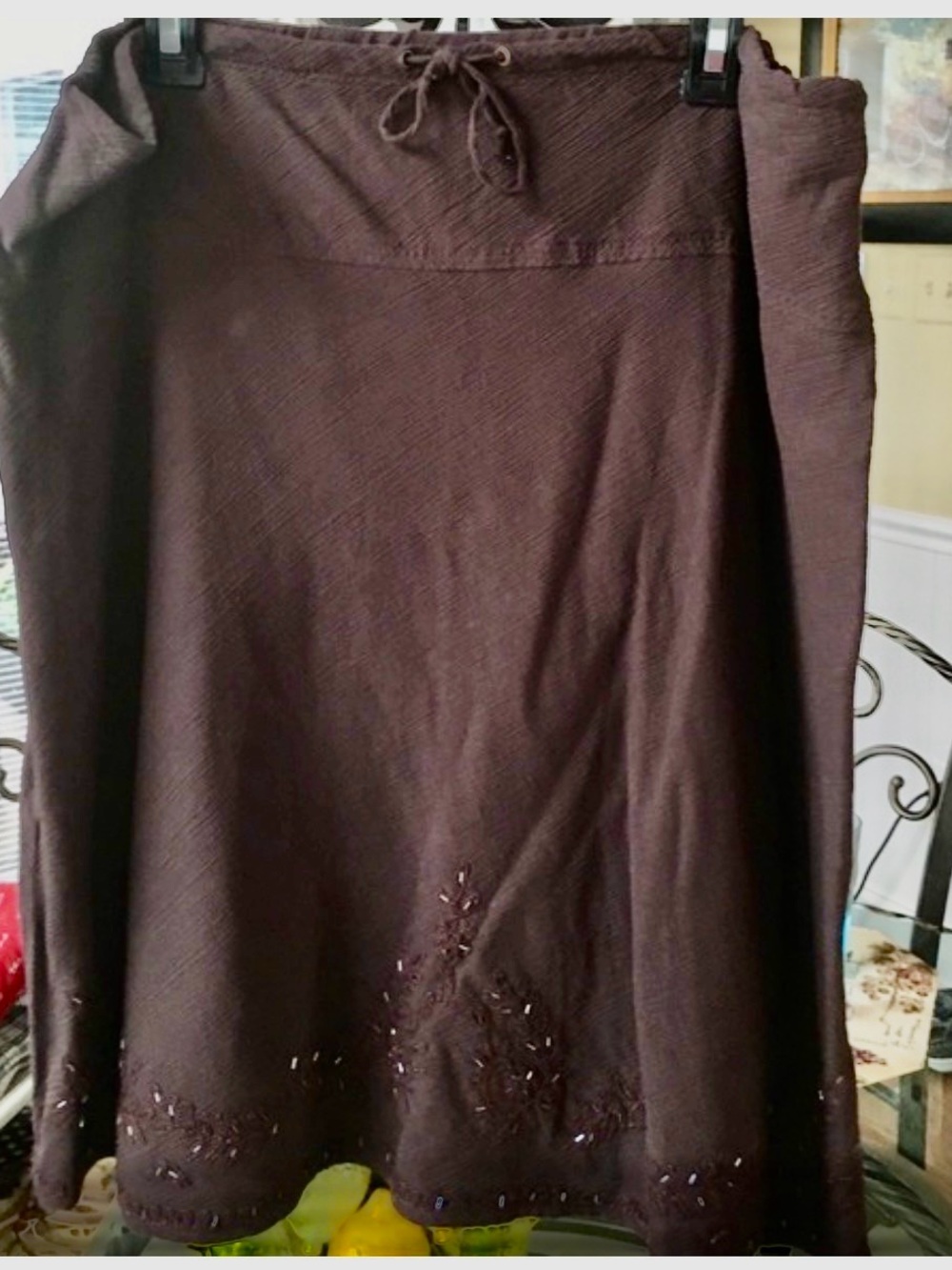 BEADED SKIRT